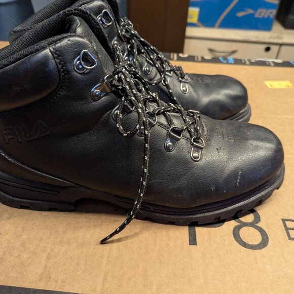 Fila leather hiking boots US 11 - Picture 4 of 9